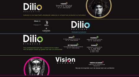 Dilio website