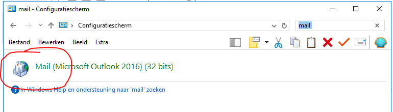 config mail