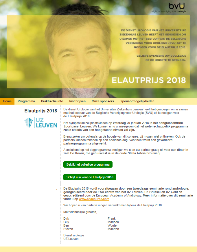 screenshot Elautprijs website