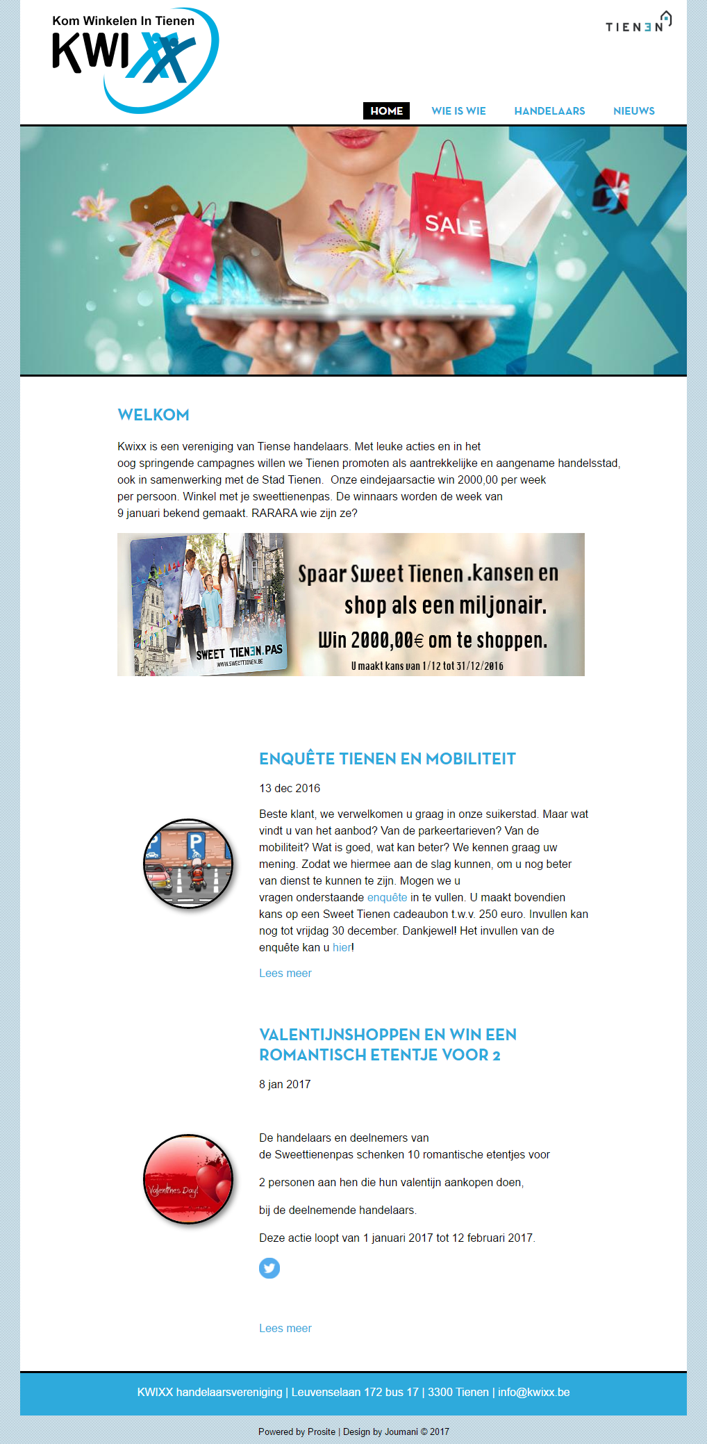 Kwixx website screenshot