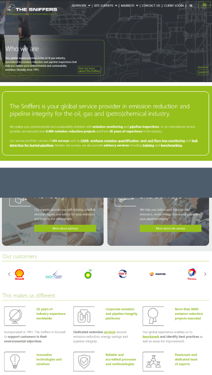 Website The Sniffers