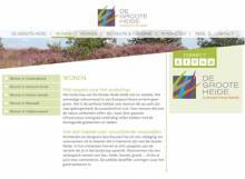 Drupal website voor De Groote Heide
